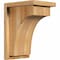 Ekena Millwork Huntington Rough Sawn Corbel w/Backplate, Western Red Cedar, 8"W x 10"D x 14"H COR08X10X14HUN01RWR - alternate 1